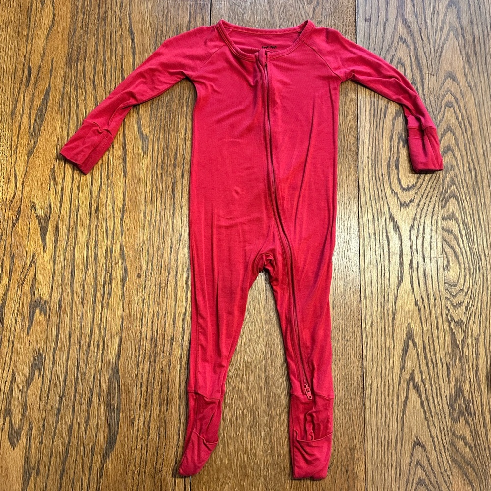 Red Little Sleepies Sleeper